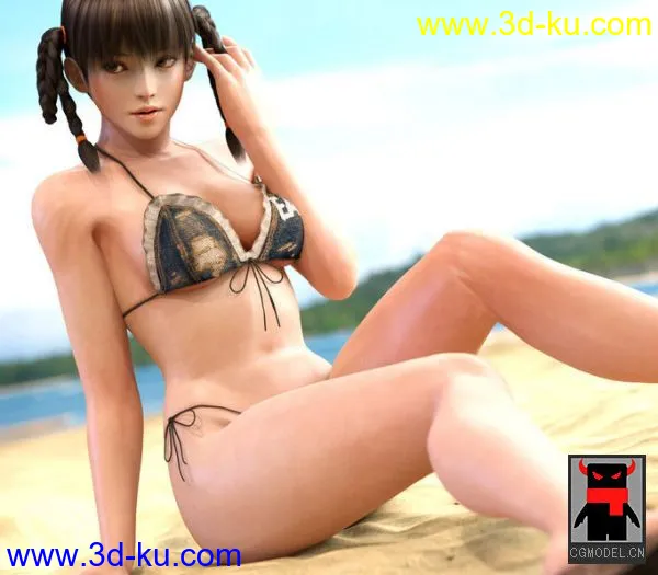 死或生5雷方模型(DeadOrAlive5 LeiFang Model)次世代模型雷方比基尼装的图片2