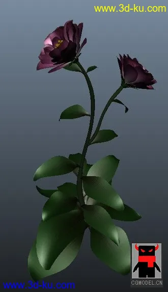3D打印模型骗妹妹的花花儿动画材质灯光一个也不能少的图片