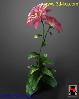 3D打印模型骗妹妹的花花儿动画材质灯光一个也不能少的图片