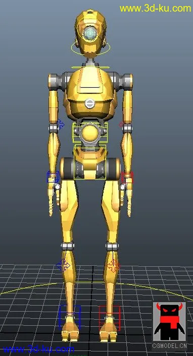 【经典大师模型系列】roboter Gigg（已绑骨架）的图片1