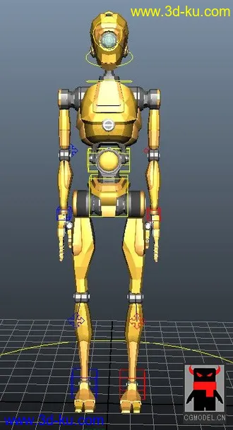 【经典大师模型系列】roboter Gigg（已绑骨架）的图片