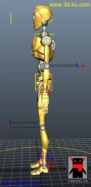 【经典大师模型系列】roboter Gigg（已绑骨架）的图片2