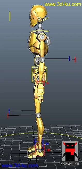【经典大师模型系列】roboter Gigg（已绑骨架）的图片