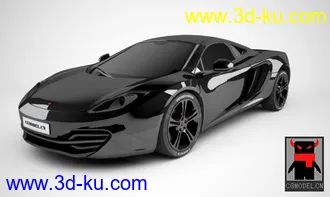 3D打印模型McLaren MP4-12C的图片