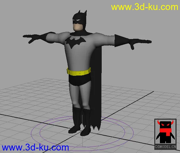 绑定——蝙蝠侠模型的图片1