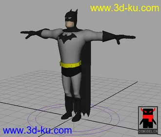 3D打印模型绑定——蝙蝠侠的图片