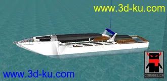 3D打印模型另外一艘游艇的图片
