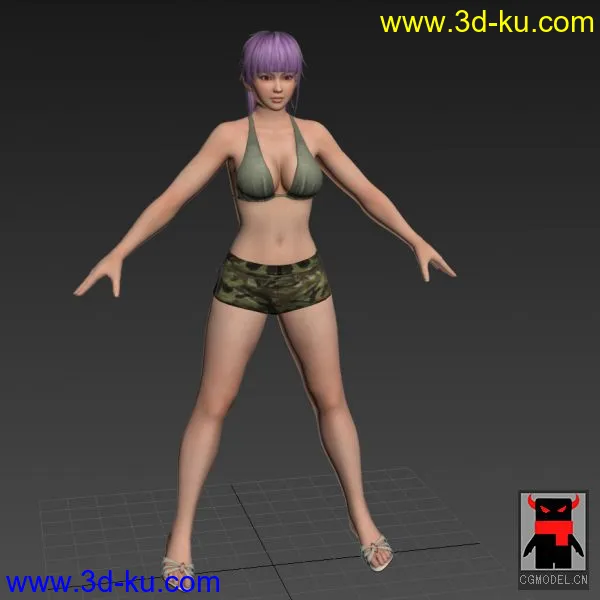 Dead or alive 5 Ayane 生死格鬥5 綾模型的图片4