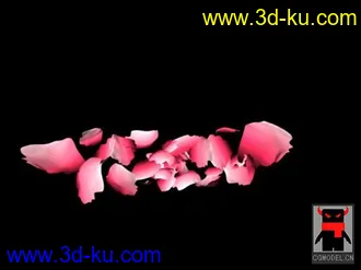 3D打印模型各种花瓣的的图片