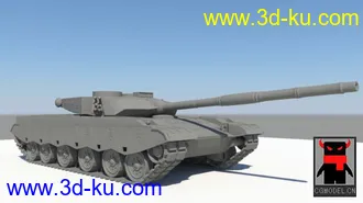 3D打印模型自己做的一辆坦克  拿过来分享一下的图片