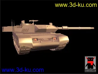 3D打印模型自己做的德国豹2坦克，求高手指教，多谢的图片