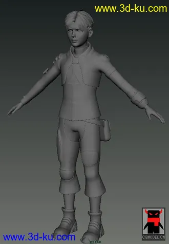 3D打印模型人物的图片
