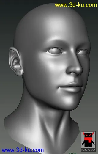 3D打印模型人物的图片