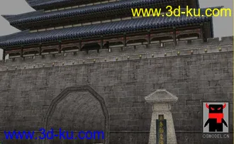 3D打印模型《丝路传说》游戏 秦始皇陵入口（局部）的图片