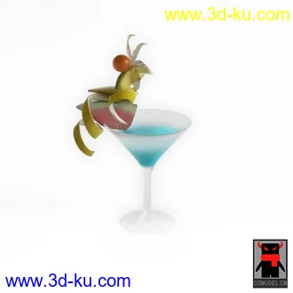 3D打印模型吃的沙拉披萨汉堡果汁等的图片