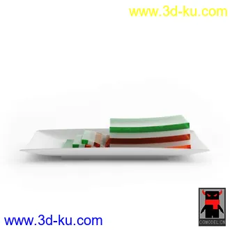 3D打印模型吃的沙拉披萨汉堡果汁等的图片