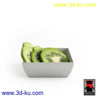 3D打印模型吃的沙拉披萨汉堡果汁等的图片