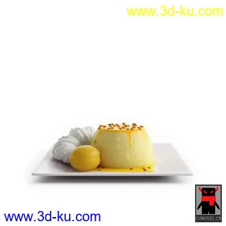 3D打印模型吃的沙拉披萨汉堡果汁等的图片