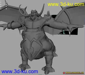3D打印模型深渊魔王的图片