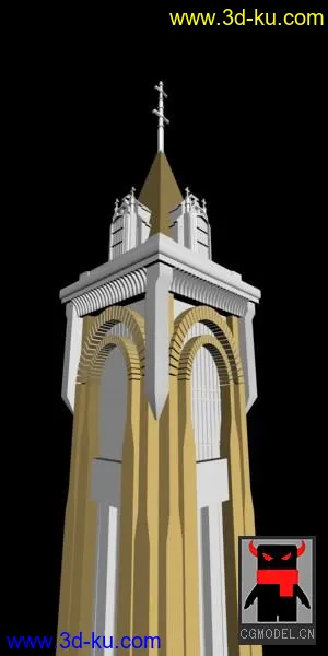 钟楼模型下载的图片1