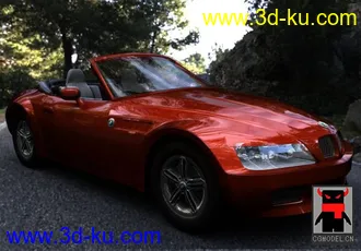 3D打印模型宝马汽车，很写实的的图片