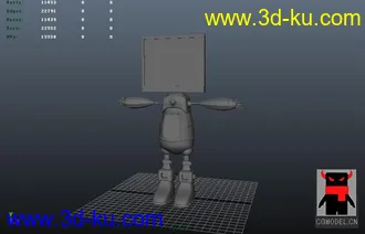 3D打印模型☆【Q啦啦的机器人】☆需要的拿走！刚做好的,还是热乎的.嘎嘎的图片