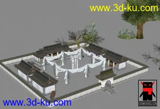 3D打印模型<诛仙>整套场景合集的图片