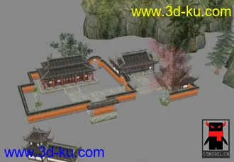 3D打印模型<诛仙>整套场景合集的图片