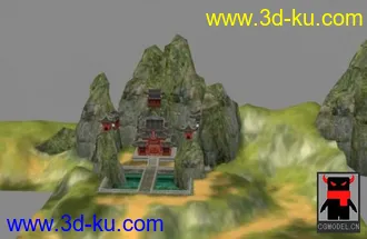 3D打印模型<诛仙>整套场景合集的图片