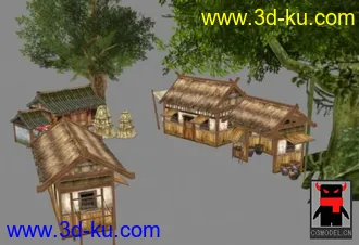 3D打印模型<诛仙>整套场景合集的图片