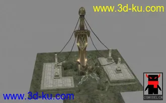 3D打印模型<诛仙>整套场景合集的图片