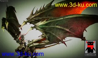 3D打印模型人头兽神等稀有怪物合集的图片