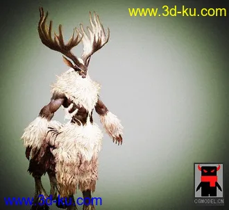 3D打印模型人头兽神等稀有怪物合集的图片