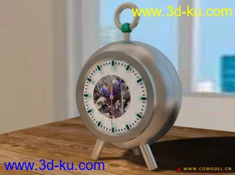 3D打印模型可爱的小闹钟的图片