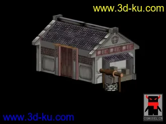 3D打印模型网页游戏房子，可下载的图片