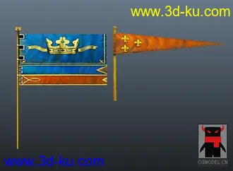 3D打印模型古代城堡还有骑士国王士兵_maya的图片