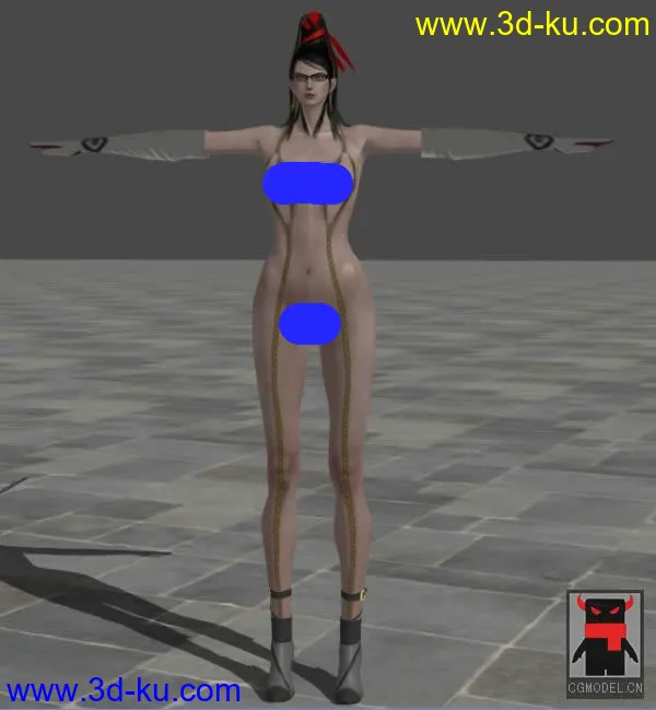 猎天使魔女 游戏女主角 贝优妮塔模型的图片1