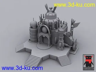 3D打印模型初学 堆成的塑模的图片