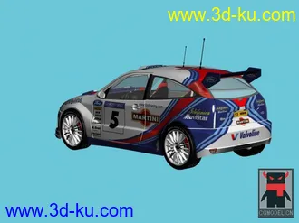 3D打印模型赛车的图片