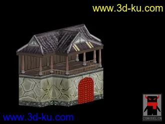 3D打印模型网页游戏建筑的图片