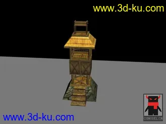 3D打印模型网页游戏建筑的图片