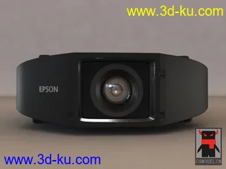 投影机三件套模型的图片