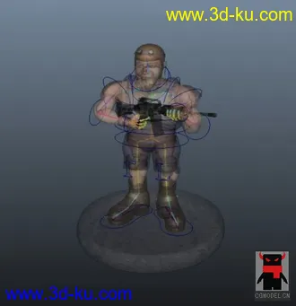 3D打印模型卡通的图片