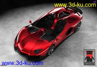 3D打印模型lamborghini aventador j的图片