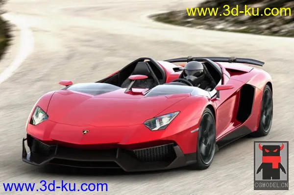 lamborghini aventador j模型的图片3