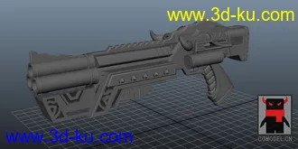3D打印模型霸气侧漏的(枪)的图片
