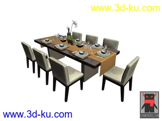 3D打印模型一些家具分享的图片