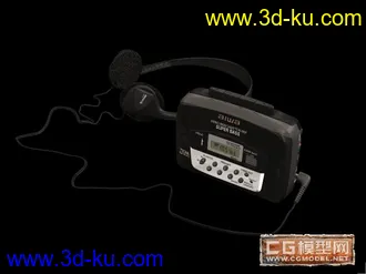 3D打印模型AIWA随声听播放机的图片