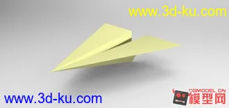 3D打印模型纸飞机的图片