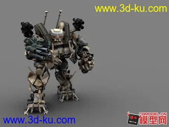 高精度3d.Max.8变形金刚模型之Brawl的图片